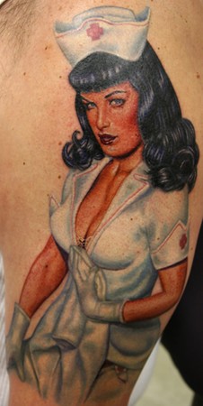 Tim Harris - Betty Page Nurse